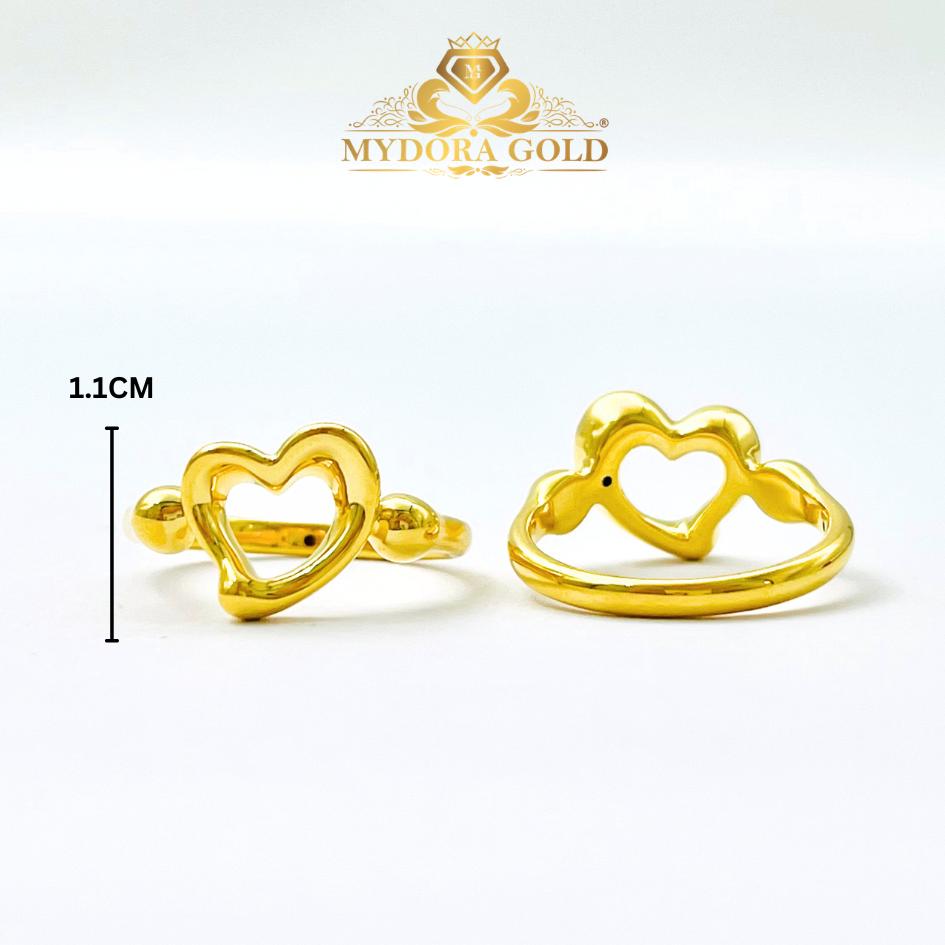 MYDORA Cincin Mad Love (5G) l EMAS 916/22K