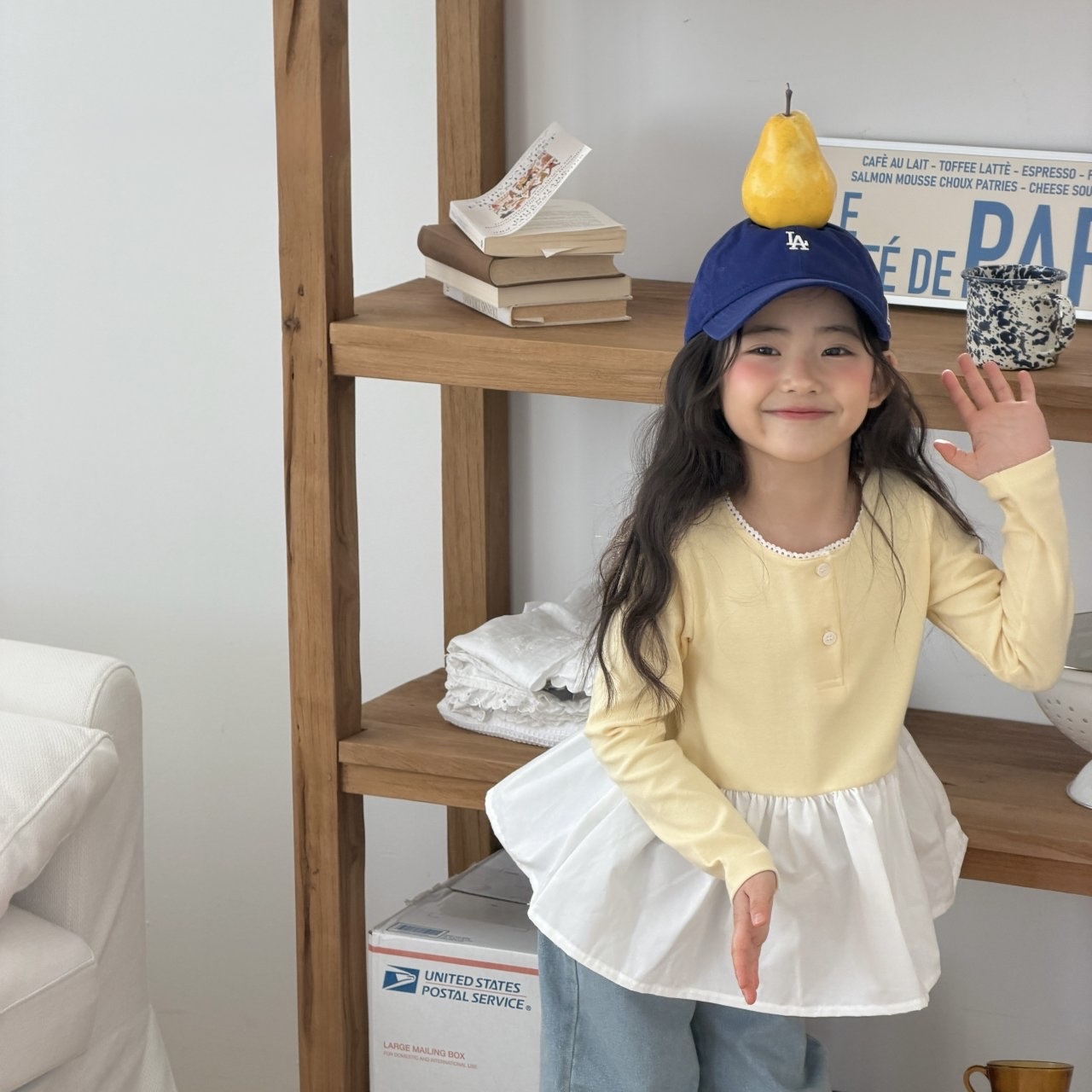 Ninibello | 春季薄Tee (Red/Yellow M100-110)