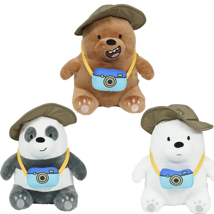 [We BARE BEARS] Sitting Climbing Mountain Bear (3種)