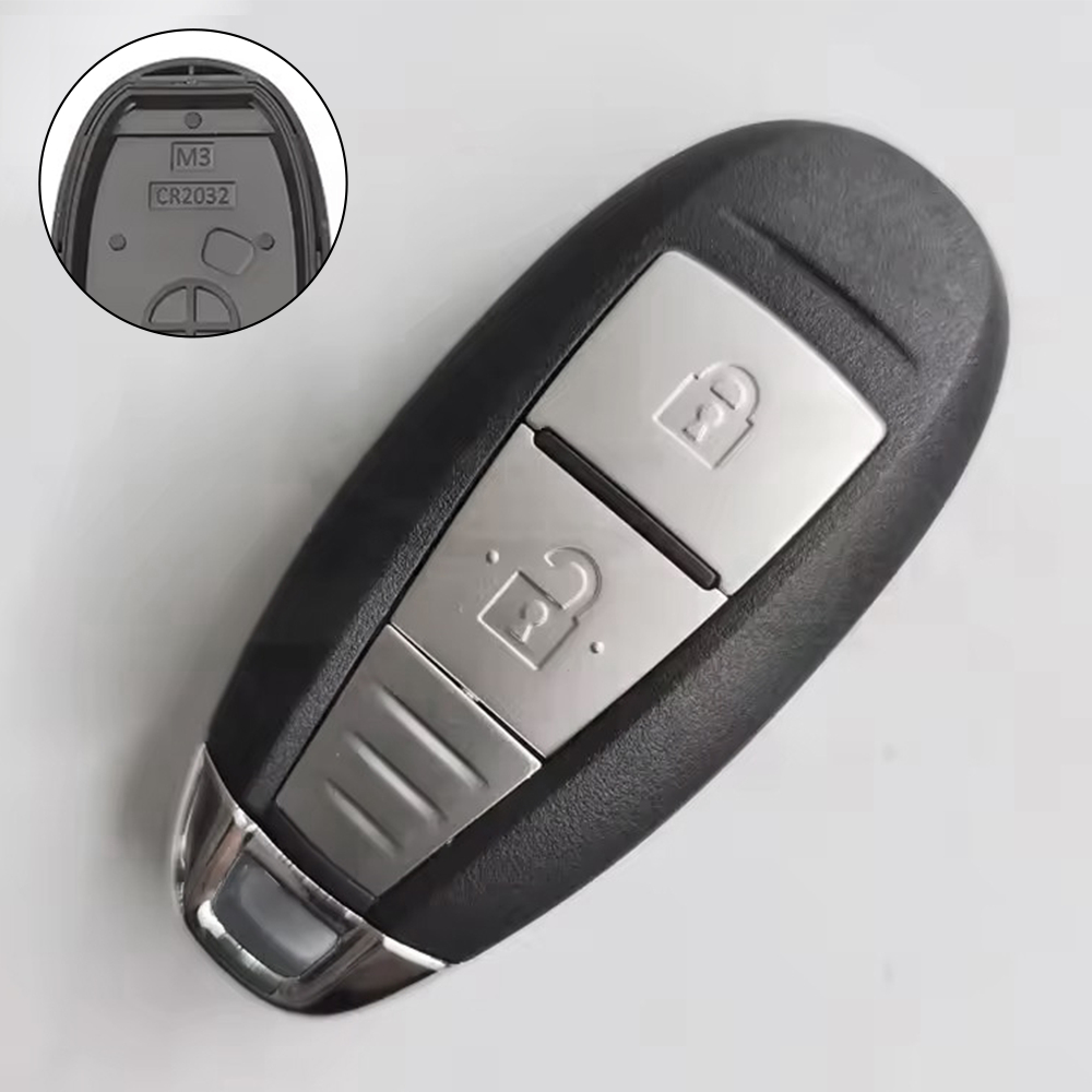 適用鈴木智能汽車鑰匙殼 2鍵M3鑰匙殼 UA0553