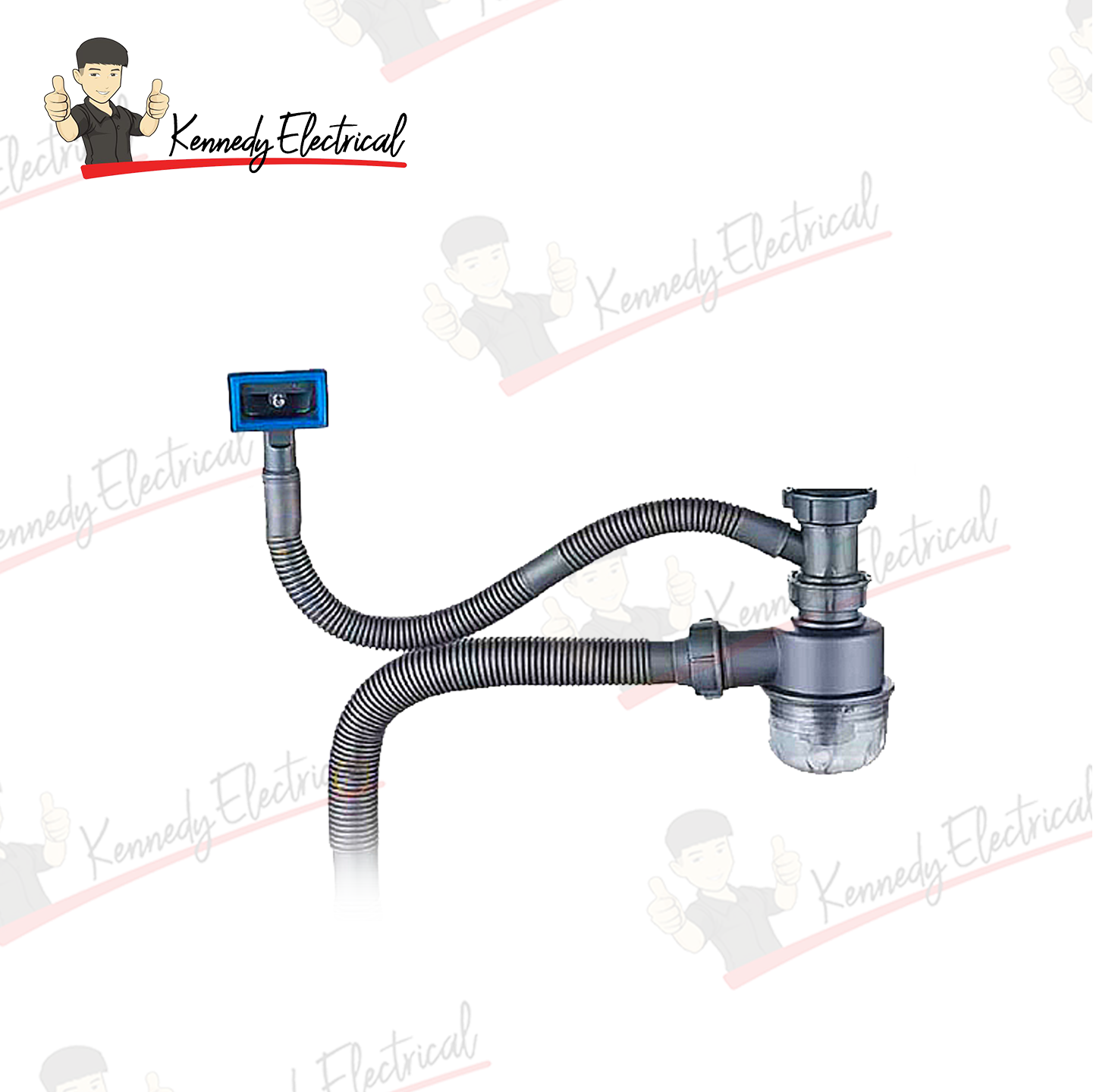 Single Bowl Gourd Set Flexi Drainer W125-16