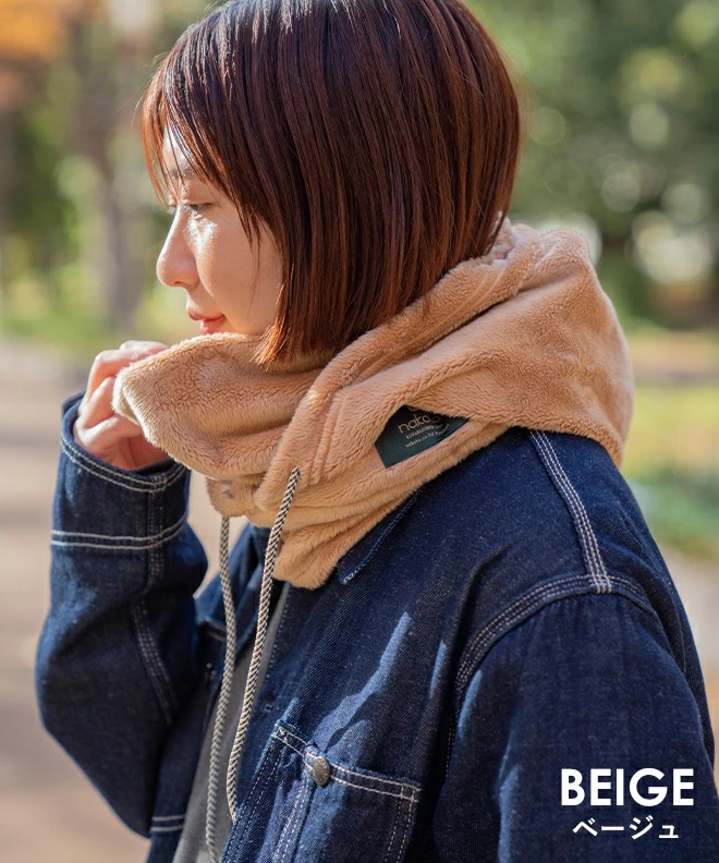 代購【 2025AW 新色 日本 直送 Nakota  超柔軟抗菌防臭頸暖｜抗寒又時尚！男女合用 | Soft & Antibacterial Neck Warmer unisex 】