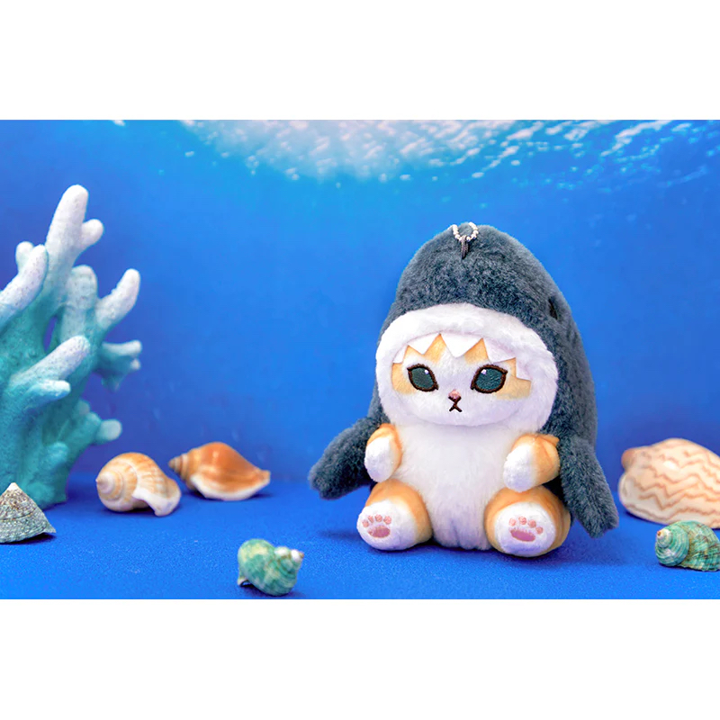現貨 MOFUSAND 海洋系列 鯊魚貓 坐姿吊飾