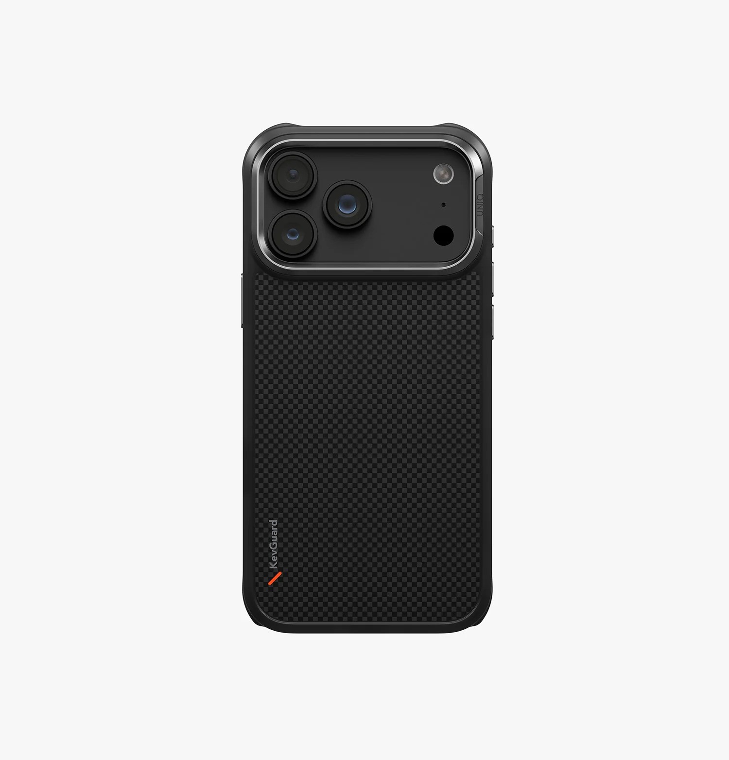 [全港免運] - UNIQ Keva Tough Aramid Case For iPhone 18 Pro 系列 - 黑色