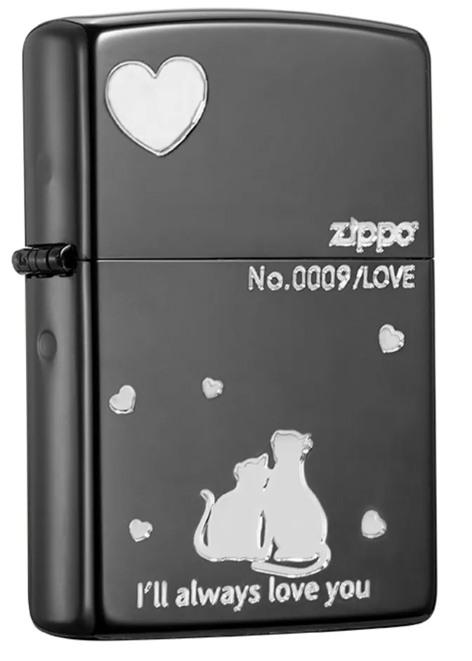 Zippo ZBT-3-261B / ZA-3-261B 日本版 I'll always love you 限量版 ( random number ) 隨機數 防風打火機 | ZIPPO 指定授權經銷商 |美國製造 | 收藏