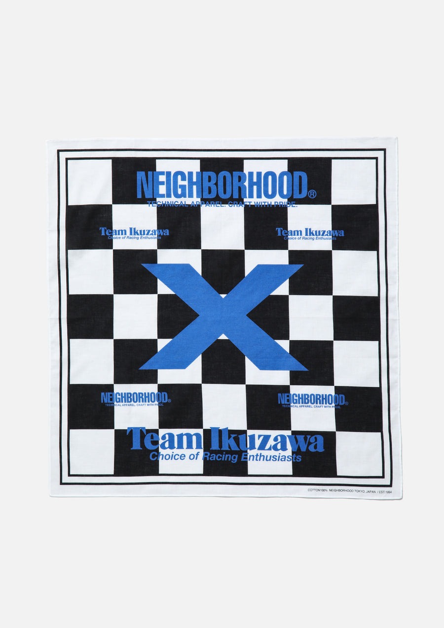 NEIGHBORHOOD NH X TEAM IKUZAWA . TRUNK BANDANA