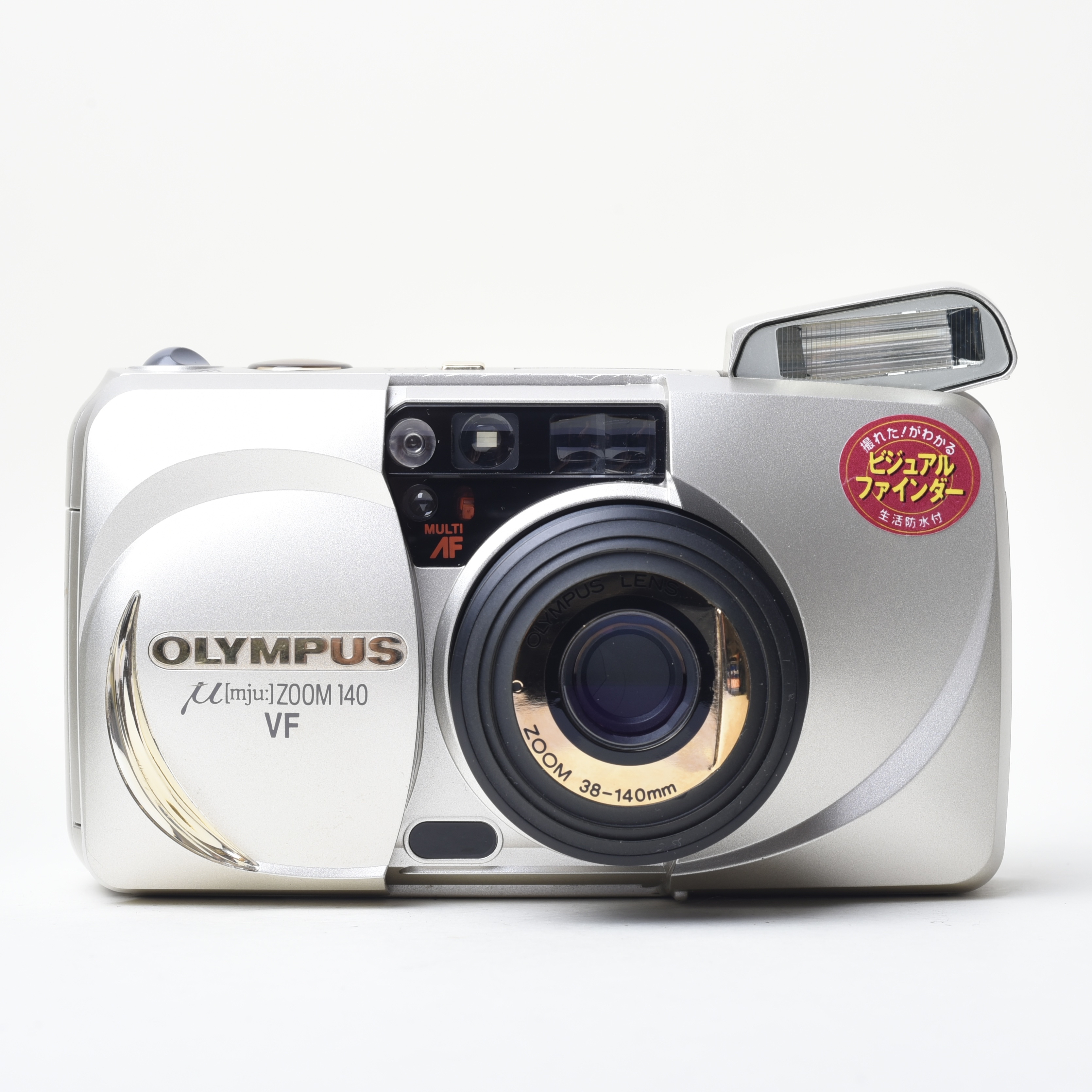 Olympus mju zoom 140 VF 菲林相機連原裝皮套