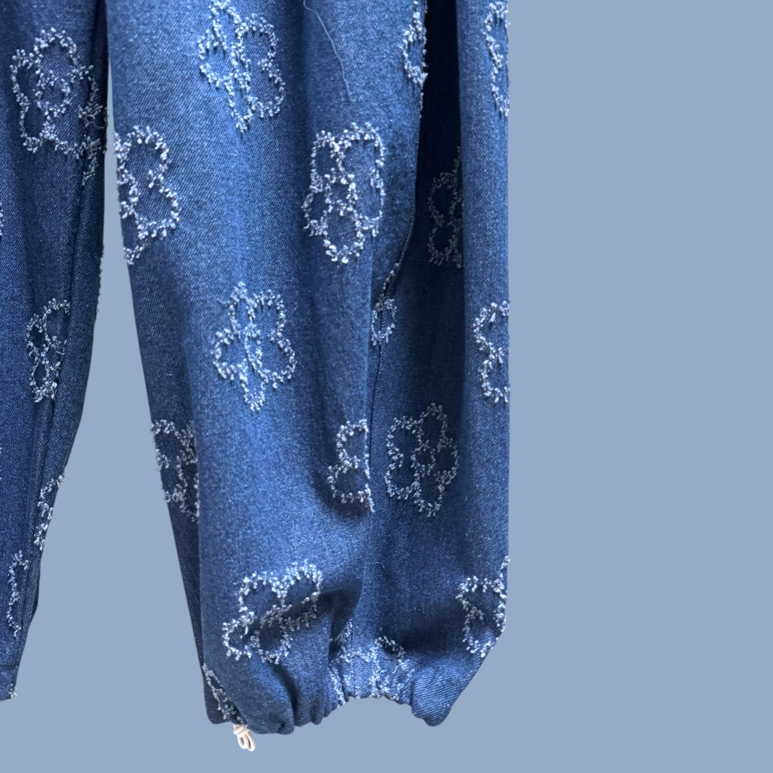221389 大暗花牛仔褲