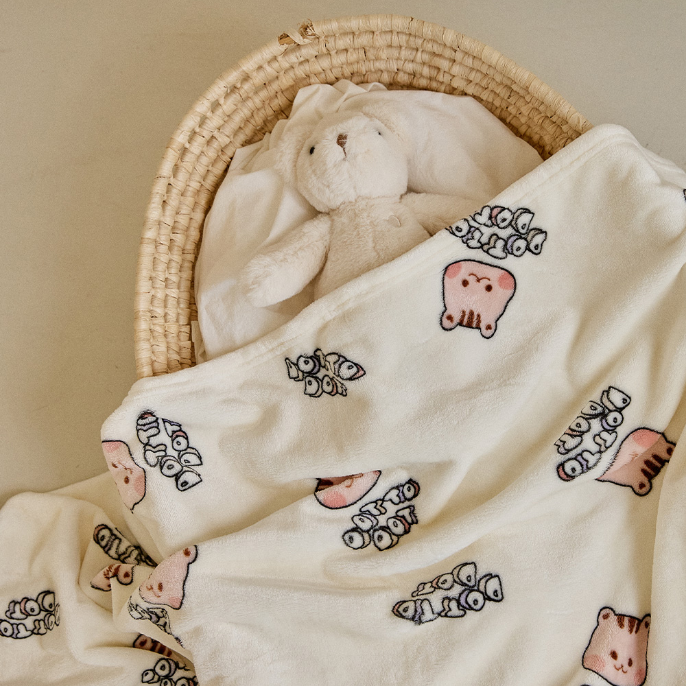 DOTTODOT 極細纖維毛絨毯子 