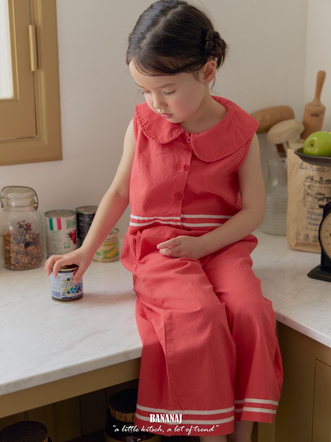Bananaj | Sailor Top(Blue L110-120)