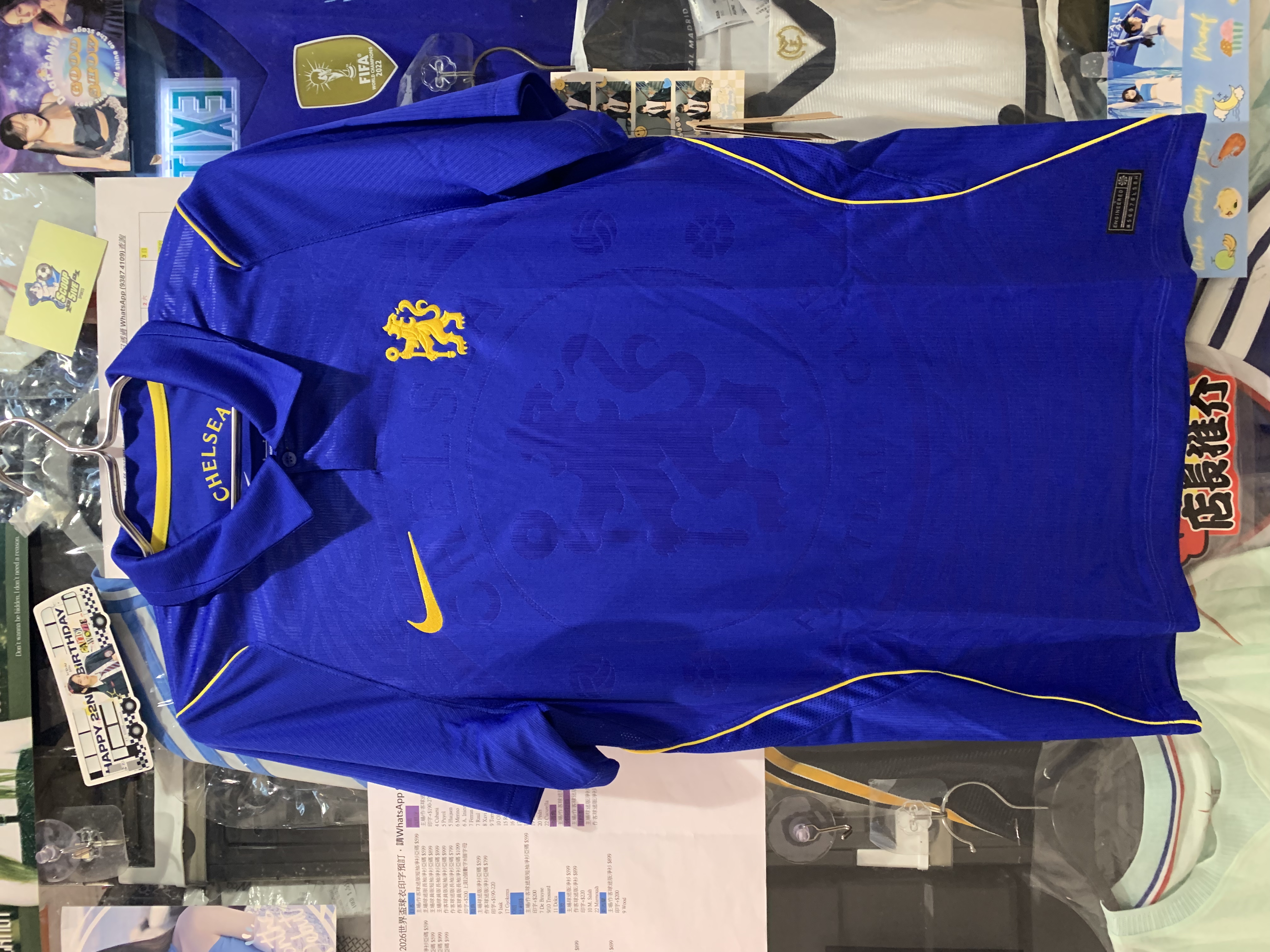 2026-27車路士 主場 球迷版 短袖 Chelsea Home Shirt