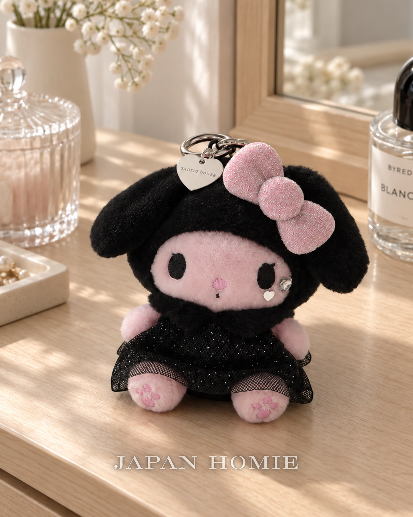 預訂 | 日本 Sanrio House PINK×BLACK 公仔掛件系列