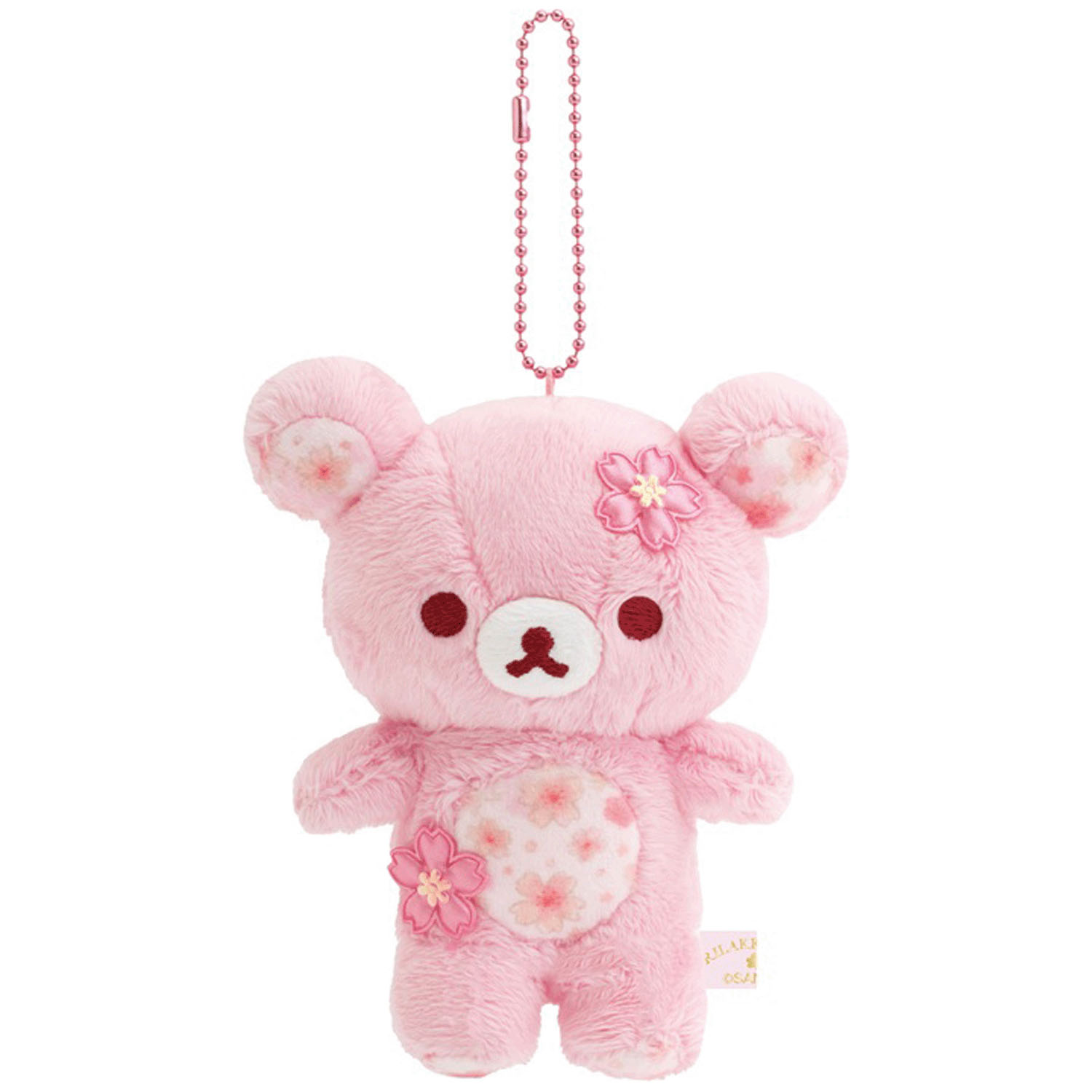 鬆弛熊 - 櫻花系列公仔掛飾 (拉拉熊款)