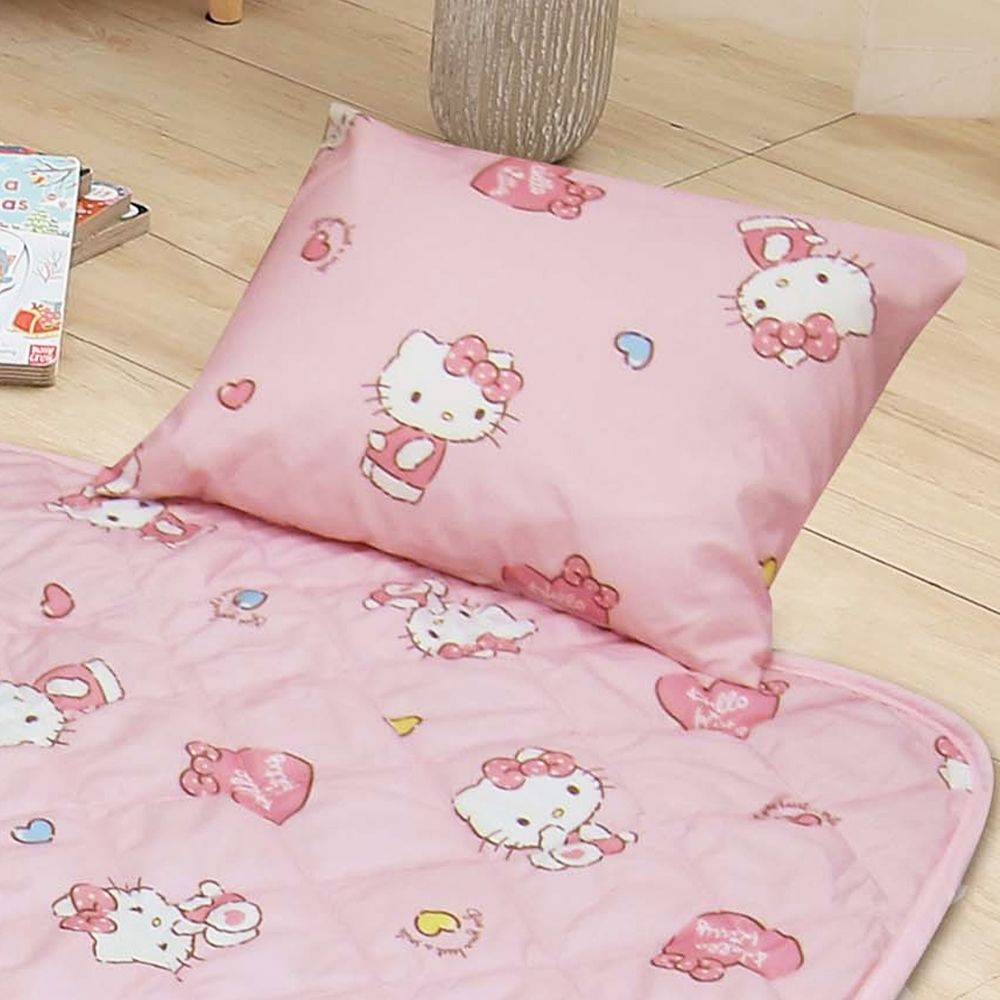 【台灣】SANRIO 兒童三合一睡墊組（KITTY）