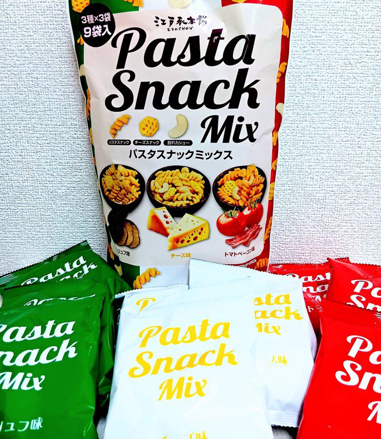 日本Costco直送 │ 義大利麵零食什錦315g（35g x 9袋）