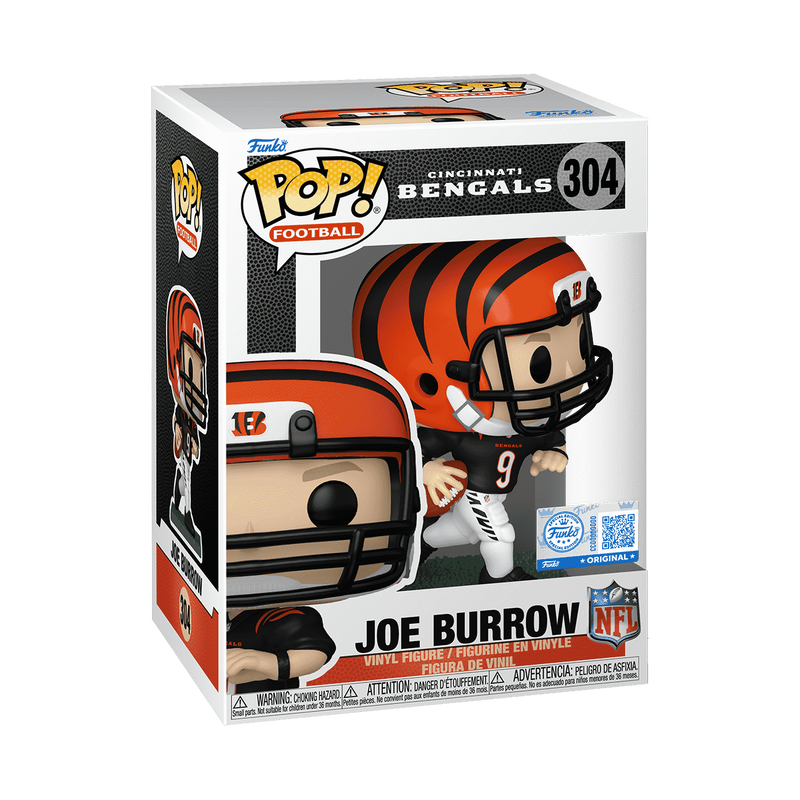 📦訂購 美國代購 Funko POP! NFL Joe Burrow Figure 辛辛那提猛虎 模型
