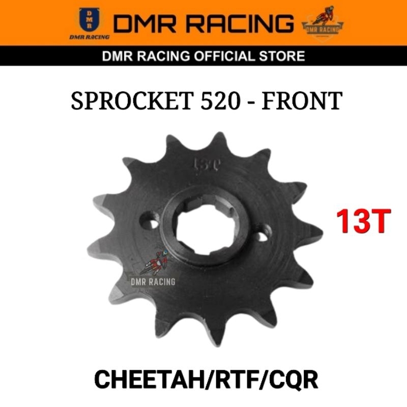 MOTOCROSS CHEETAH/RTF250/CQR/BSE Front Rear Sprocket Set 520 (4 Hole) 12T 13T 14T 15T 39T 43T 45T 47T 50T