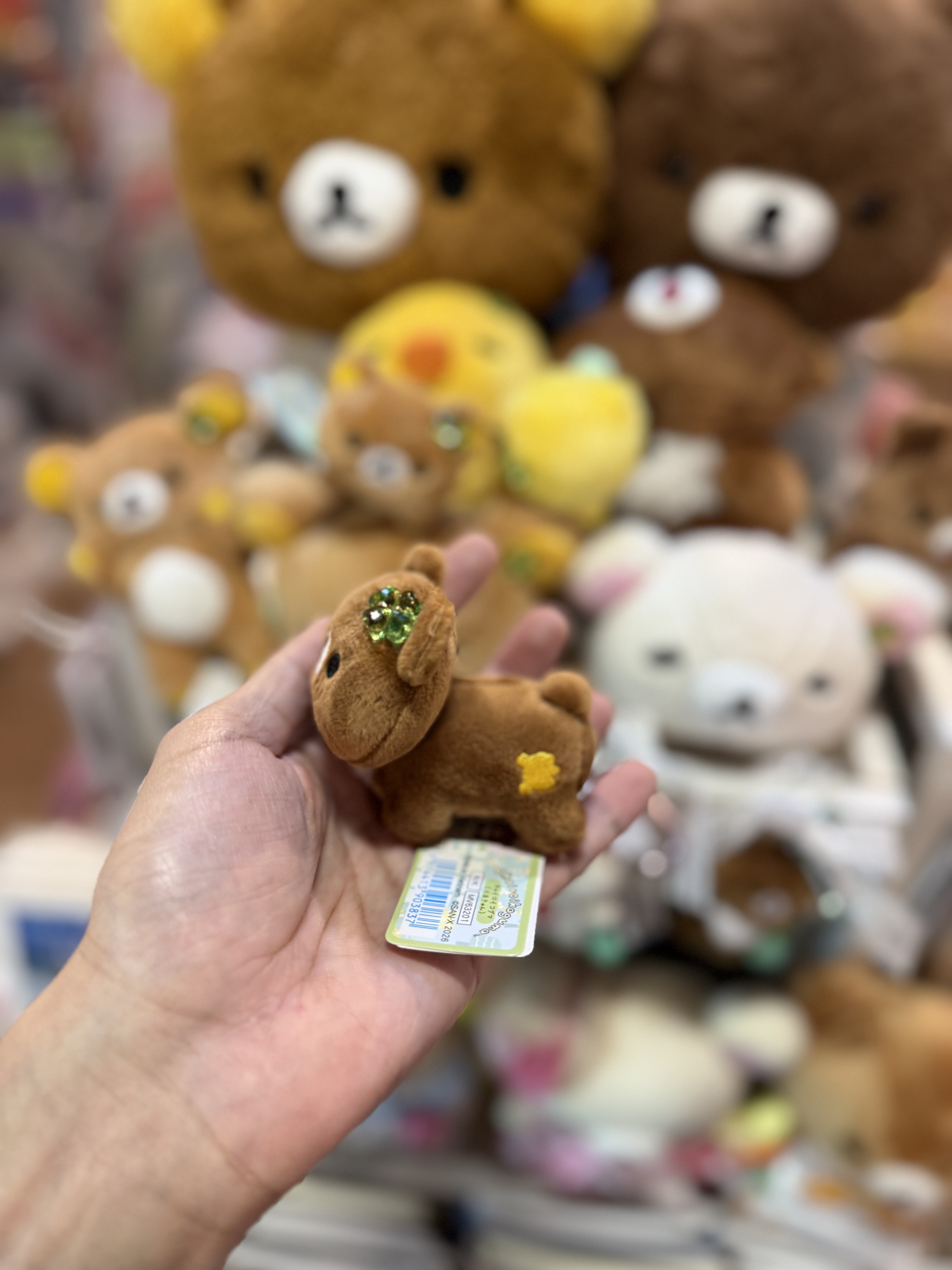 《現貨》全新小熊10週年紀念四葉草系列趴地手玉公仔