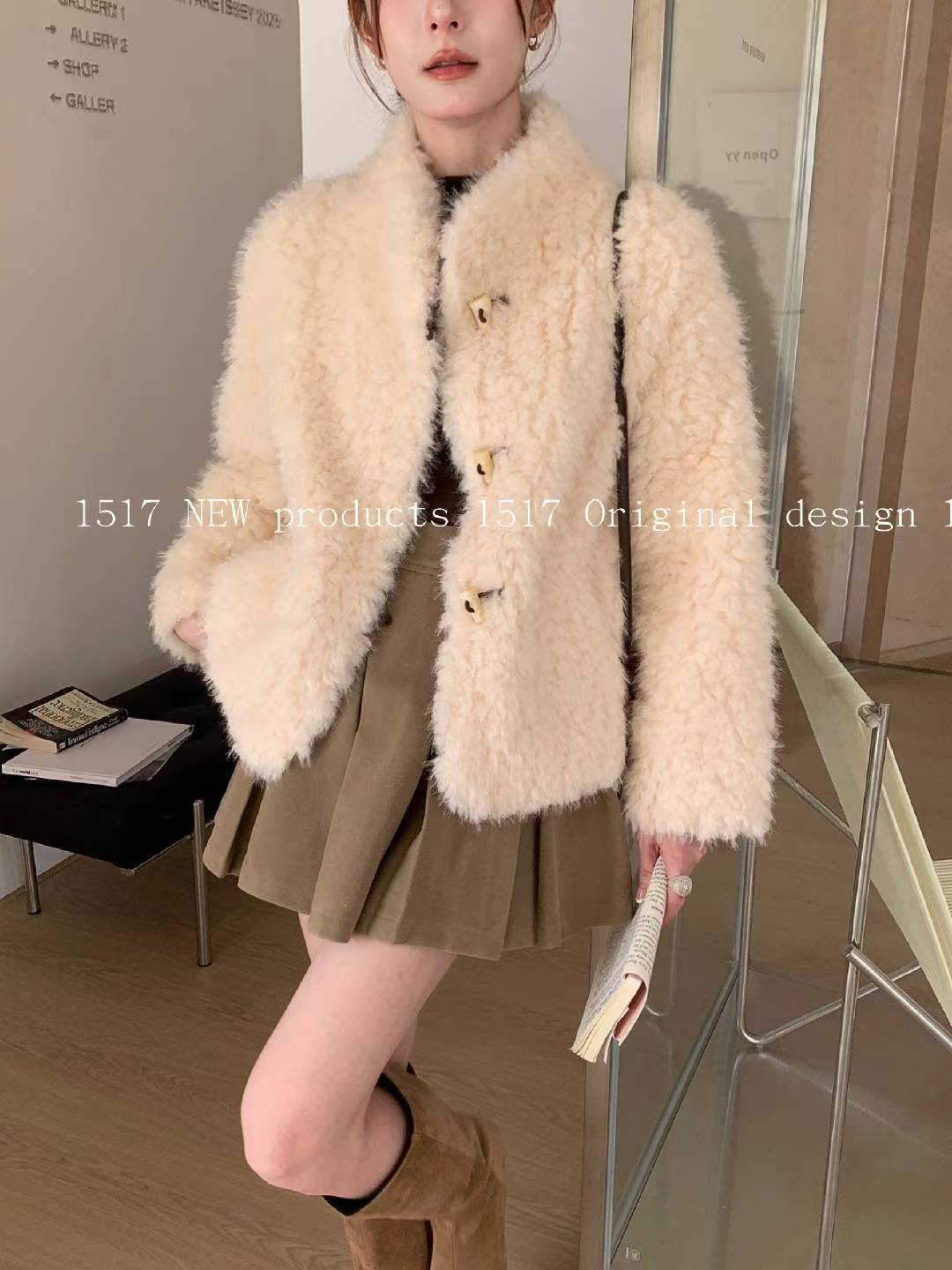 4127 富家千金毛绒皮草