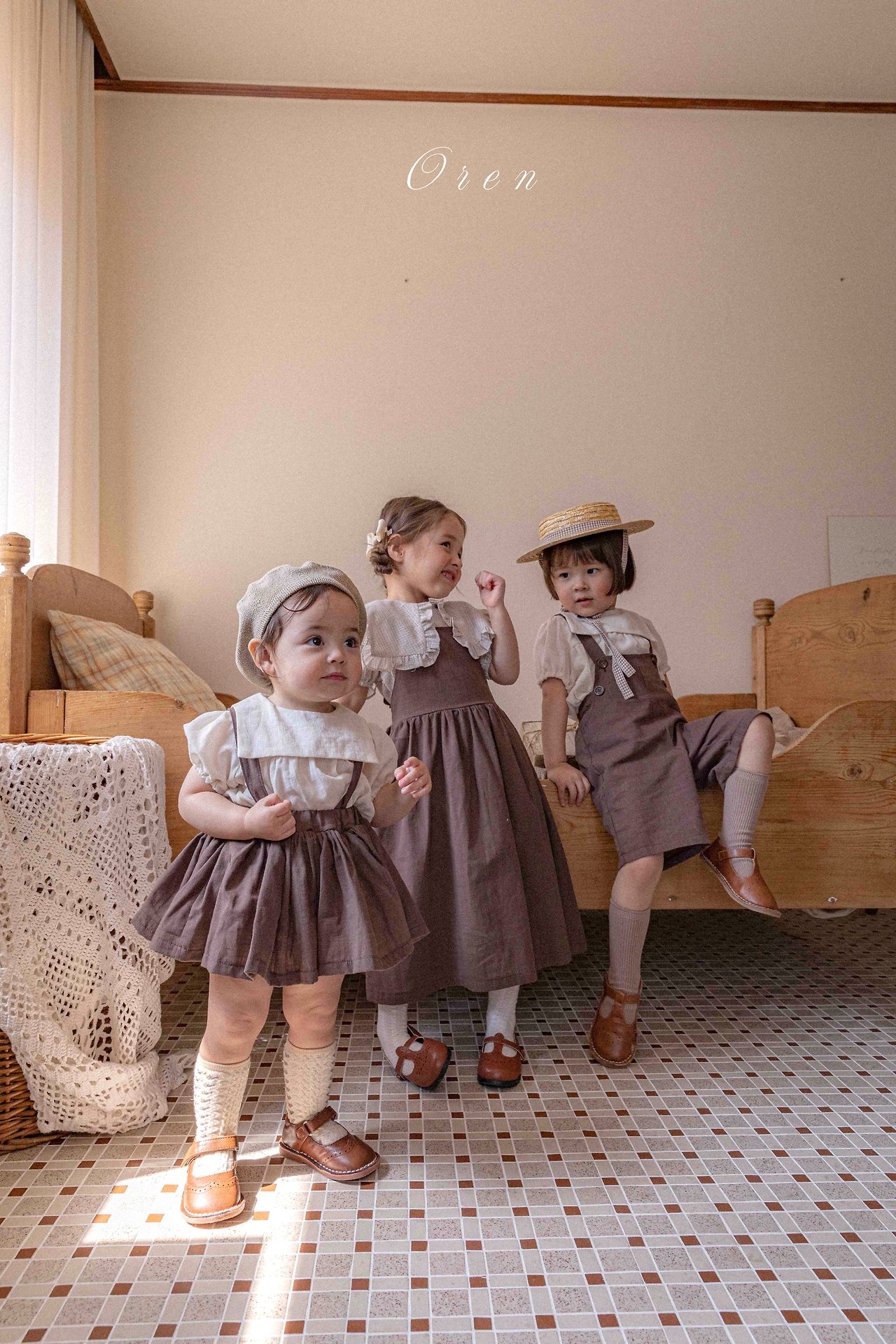 🇰🇷oren 包屁裙/連身褲/裙 親子 (上衣另購）