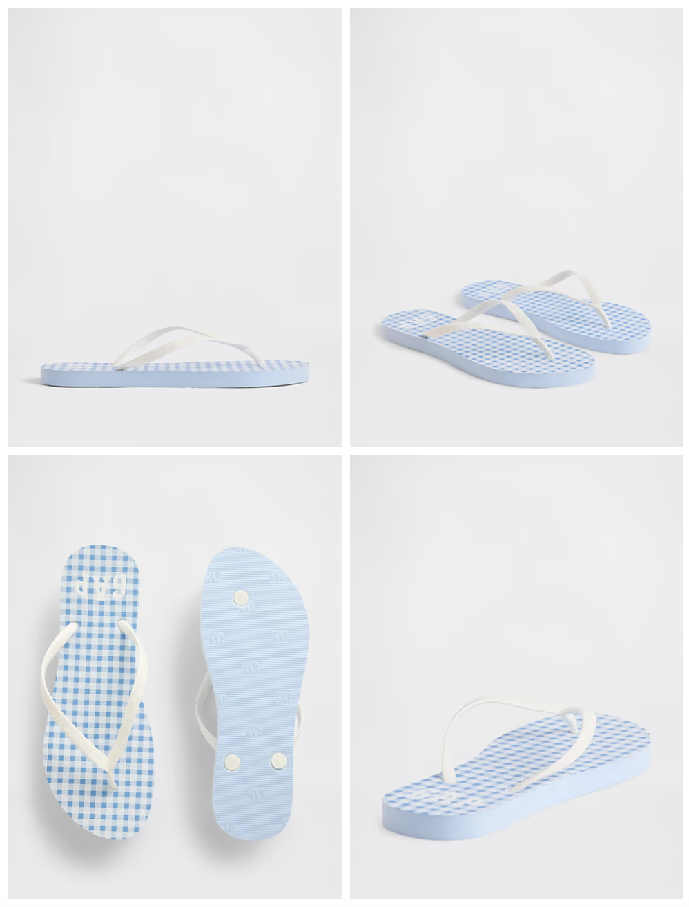 【落雨/去沙灘必備】Gap Logo Flip Flops 女裝人字拖鞋 - 輕量防滑、防水