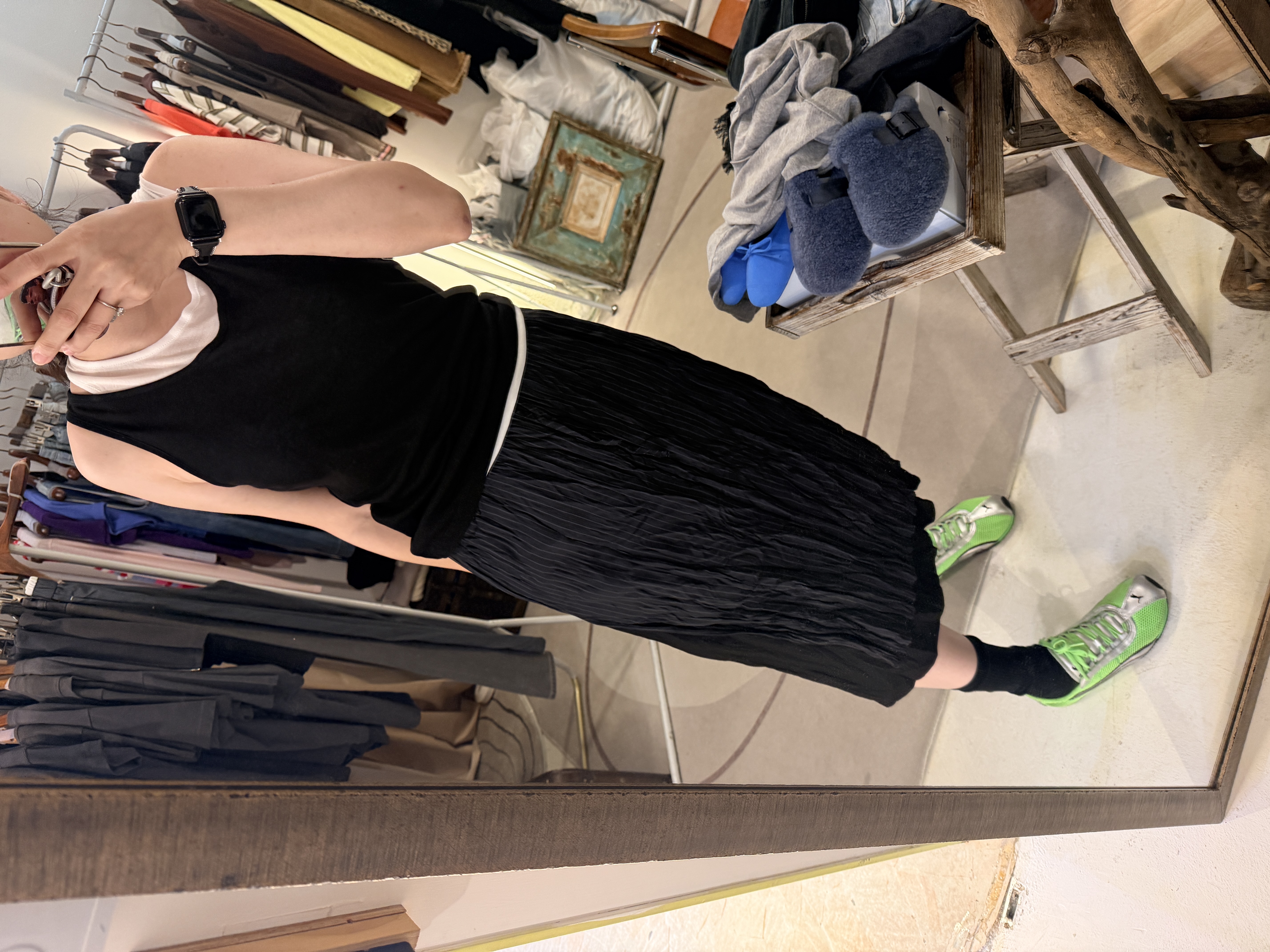 Layering skirt