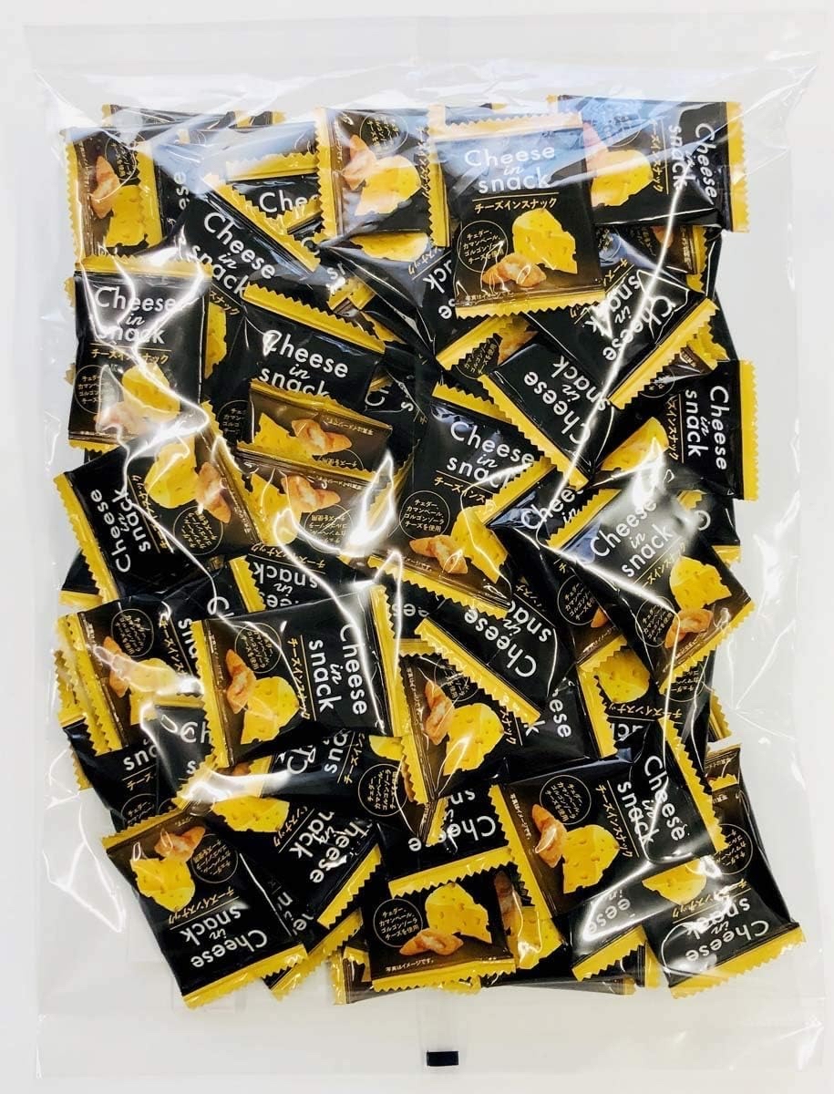日本直送 Cheese In Snack 三重芝士夾心脆餅 (100粒裝)