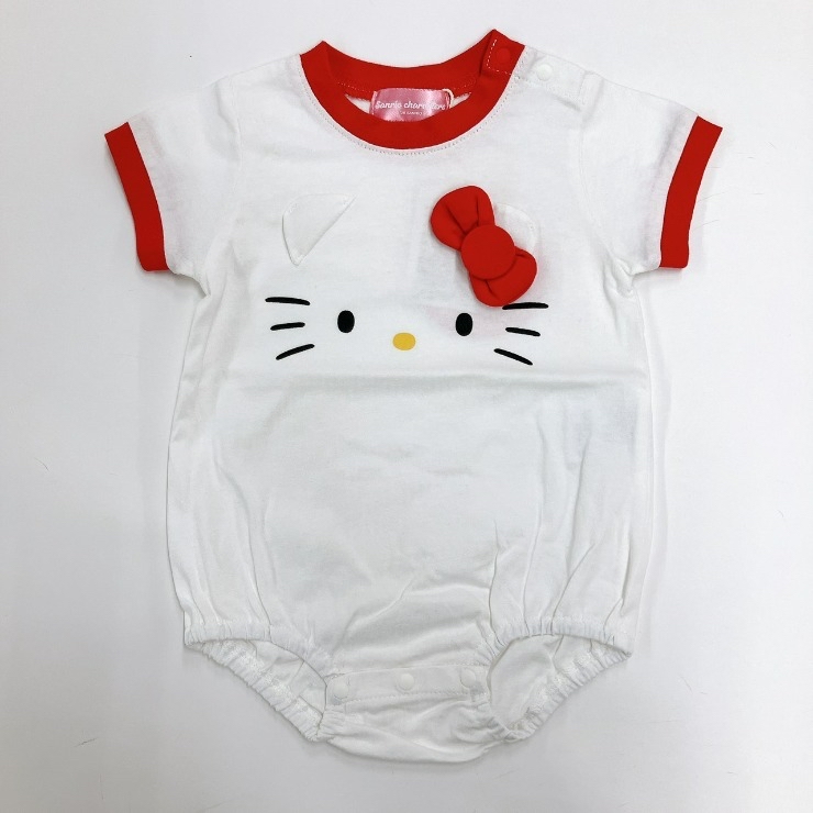 🇯🇵限量預訂 日本直送🇯🇵Sanrio Hello Kitty立體面部短袖包屁衣