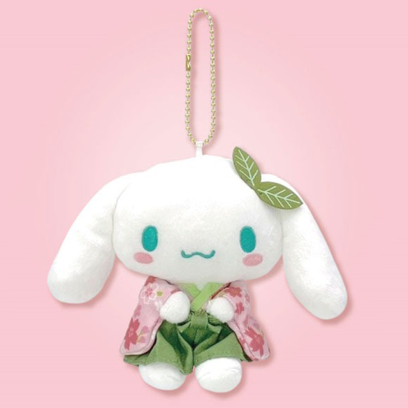 現貨｜Sanrio Cinnamoroll 玉桂狗 抹茶和服 日版 毛公仔 吊飾 掛件 (204257-24)