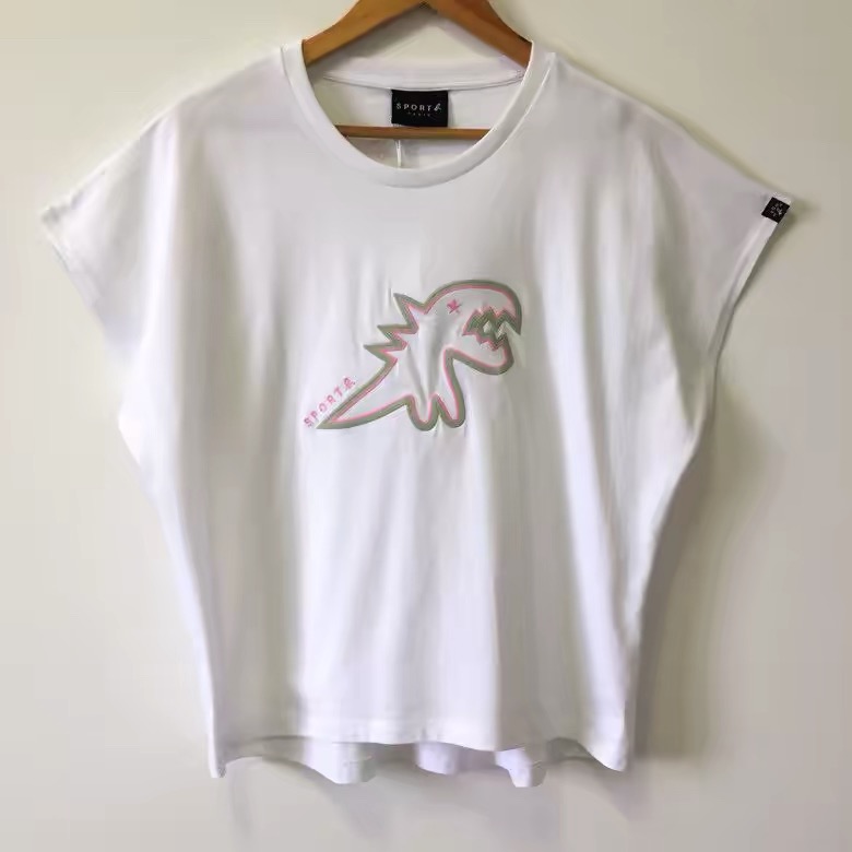 SPORT b. 恐龍寬鬆蓋袖 T-shirt（女裝）