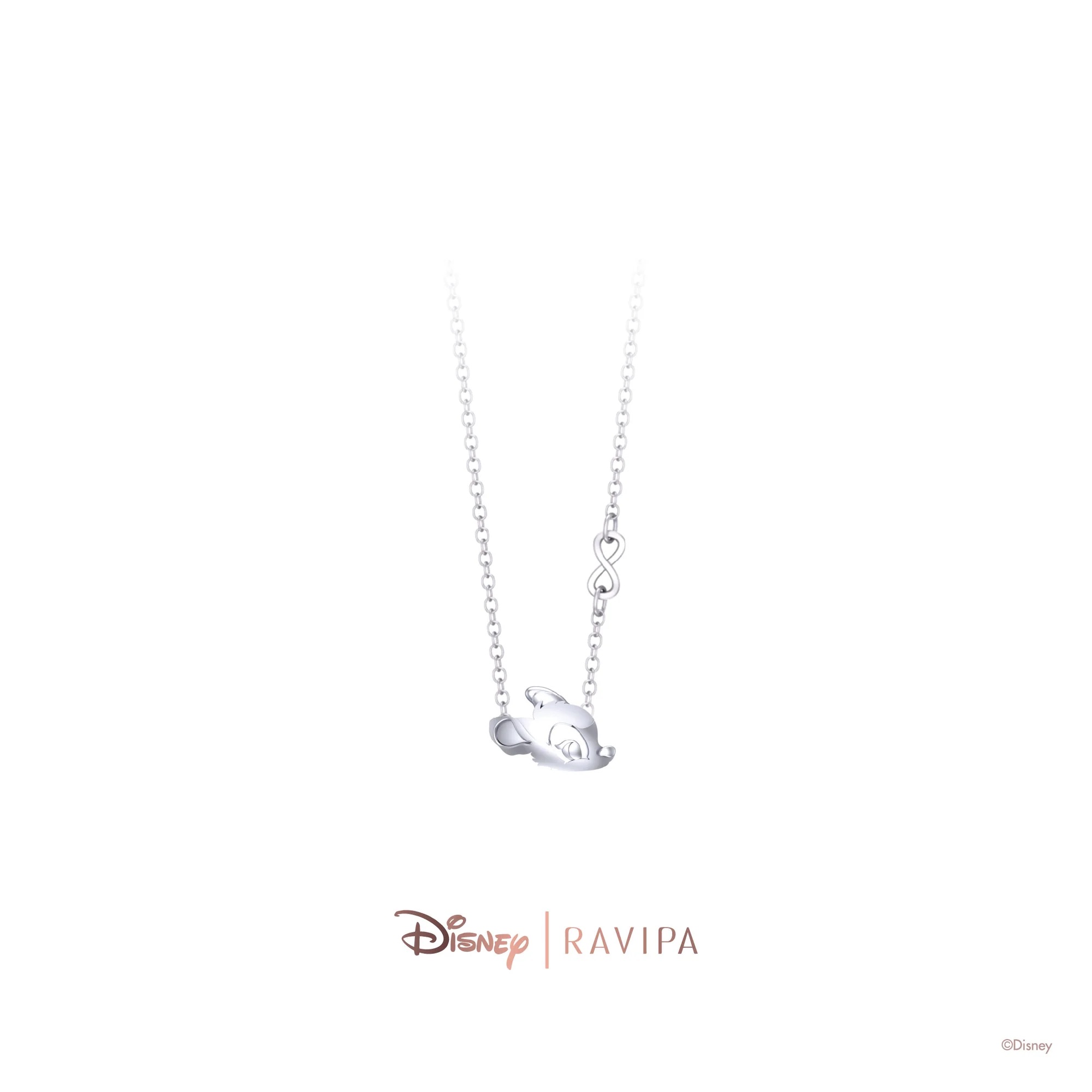 📦訂購 泰國代購 RAVIPA Disney Bambi Silver Necklace 小鹿斑比頸鏈