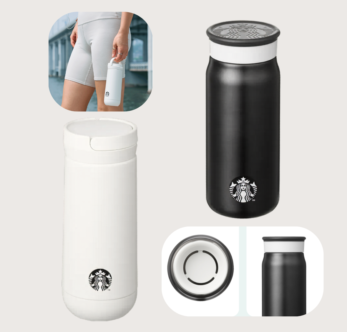 🇰🇷STARBUCKS | Stainless Steel Tumbler 不鏽鋼隨行杯 355ml
