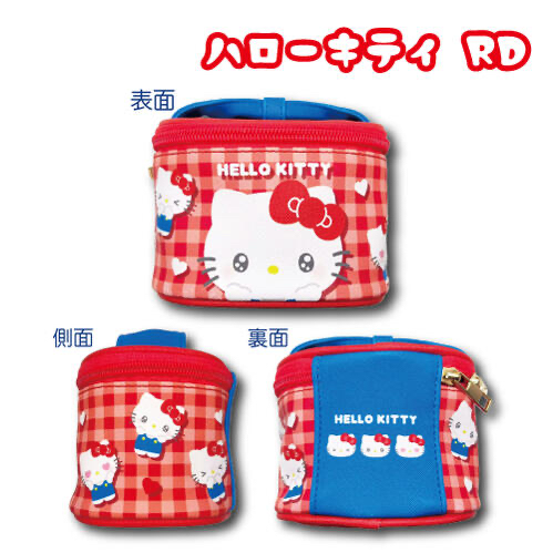 🎀【預訂】Kitty 格仔紋化妝包 R