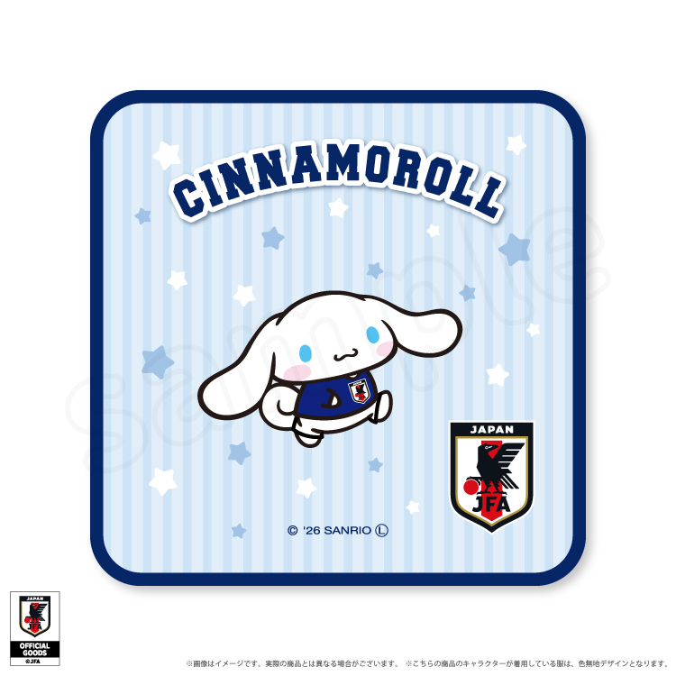 日本預訂📍日本Sanrio x 日本隊國家足球隊造型系列 - 手巾仔 2026年8月下旬出貨