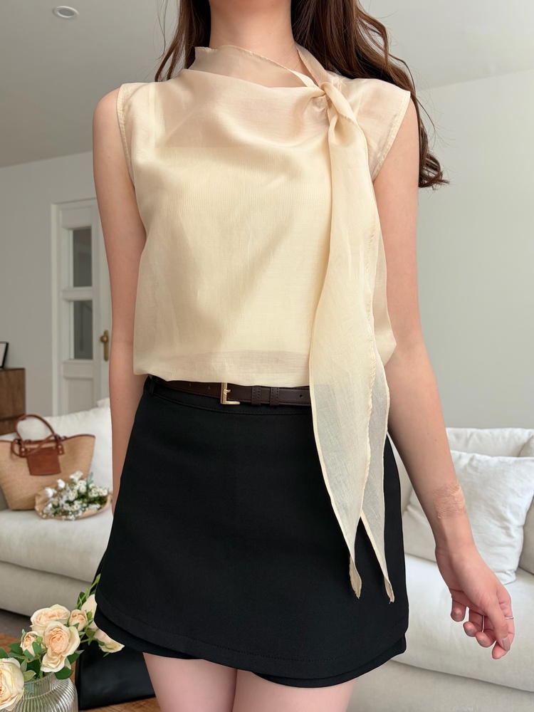 Clean Line Overlay Skorts (Black)