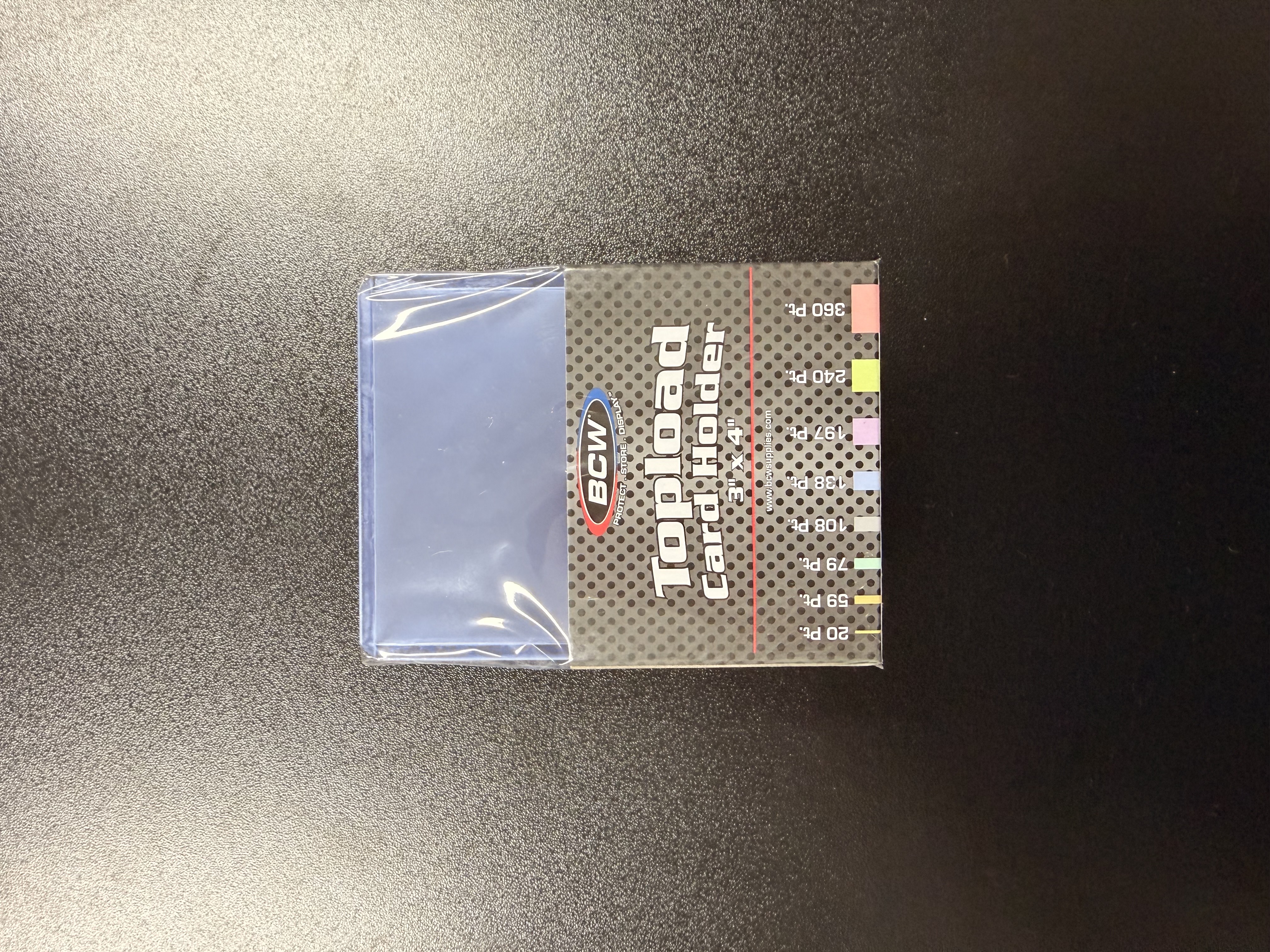 BCW 硬卡套（Toploader)