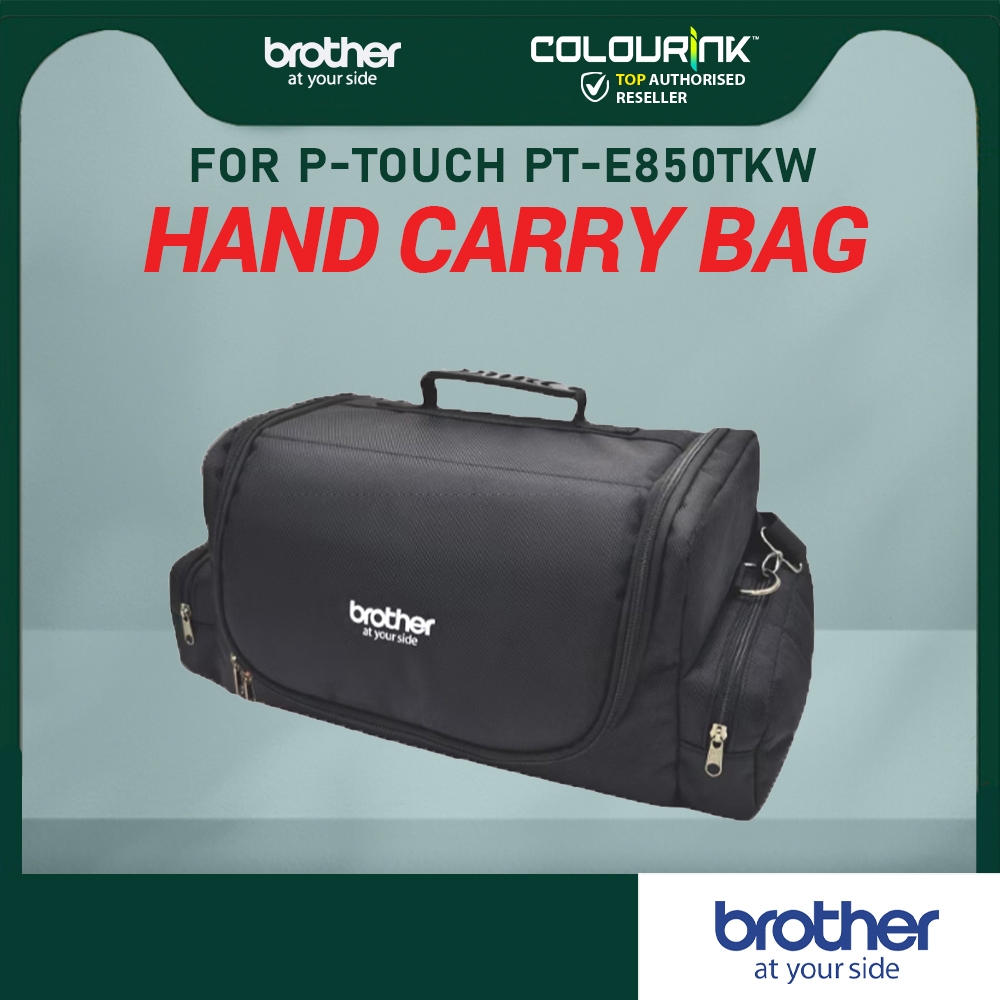 Portable Hand Carry Bag Protection For Brother P-Touch PT-E850TKW Industrial PVC Tube Printing Label Printer E850