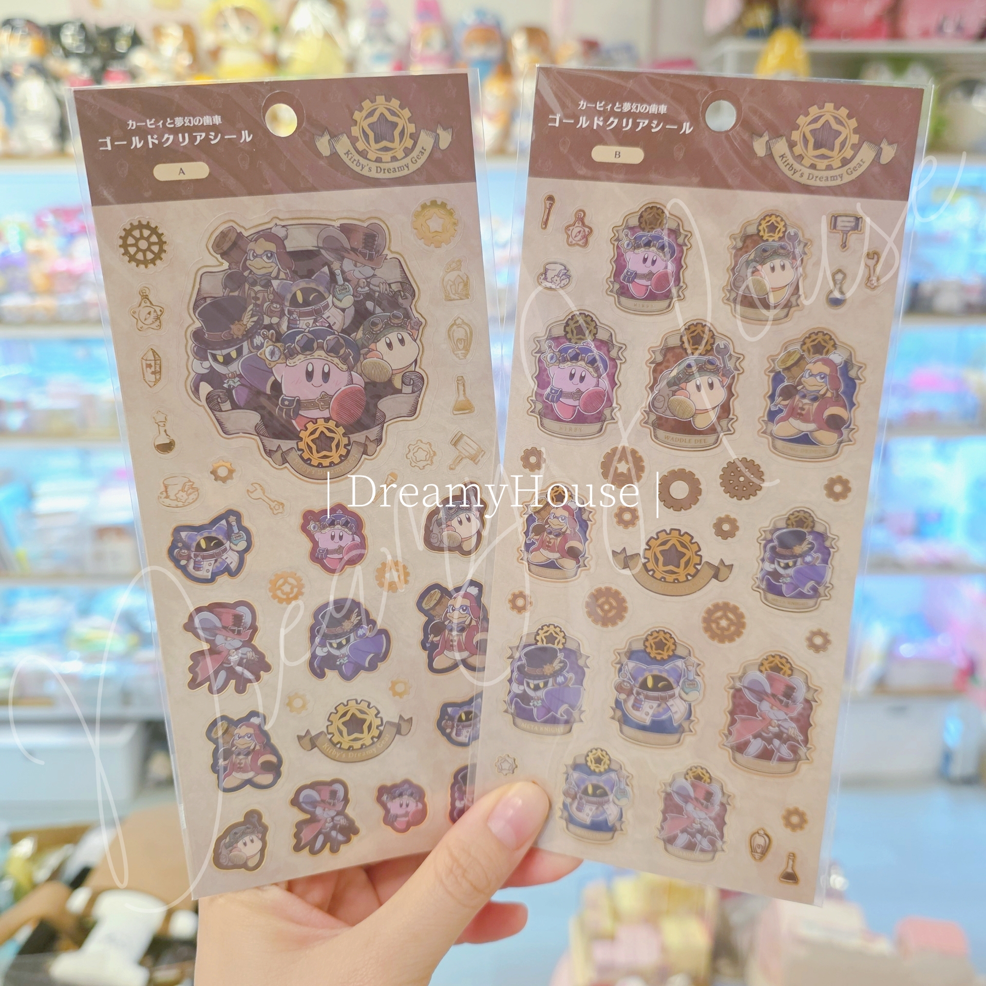 日本 Kirby ⚙️Kirby's Dreamy Gear🛠 貼紙
