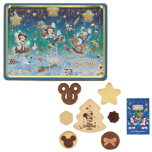 [訂購] [東京迪士尼] ❄️ TOKYO DISNEY CHRISTMAS 2026 鐵罐曲奇 {TF261098}