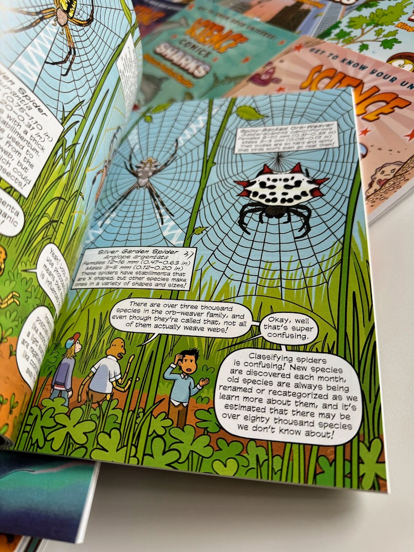 Science Comics Series 32 books  -9-13 Years | B125