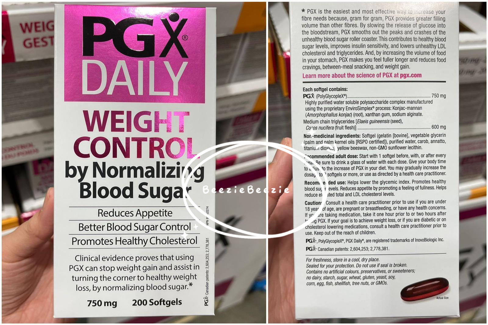 [香港現貨] Webber Naturals 維柏健 PGX Daily 有機控血糖膠囊 (200粒)