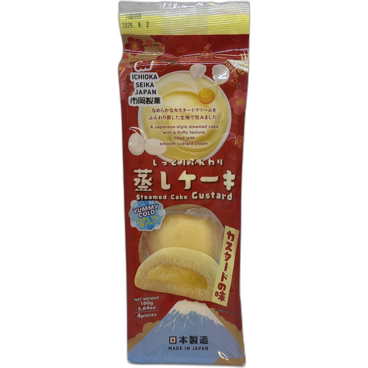 市岡製菓奶黃蒸蛋糕