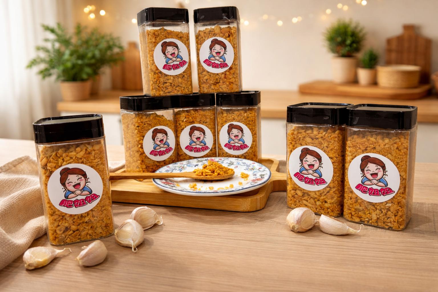 Hot Pot Essential! Handmade Crispy Fried Garlic Chips