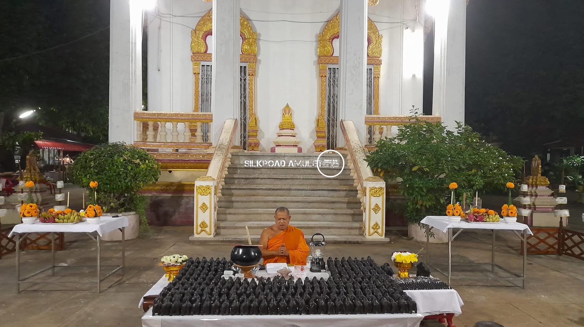 具有反彈符管力量的弓箭牛🪞🦬🏹 龍婆披贊 佛曆2565  派也告勒達辣夢冠  第一期  弓箭牛 附全高清防水殼｜師父親寫四大元素符