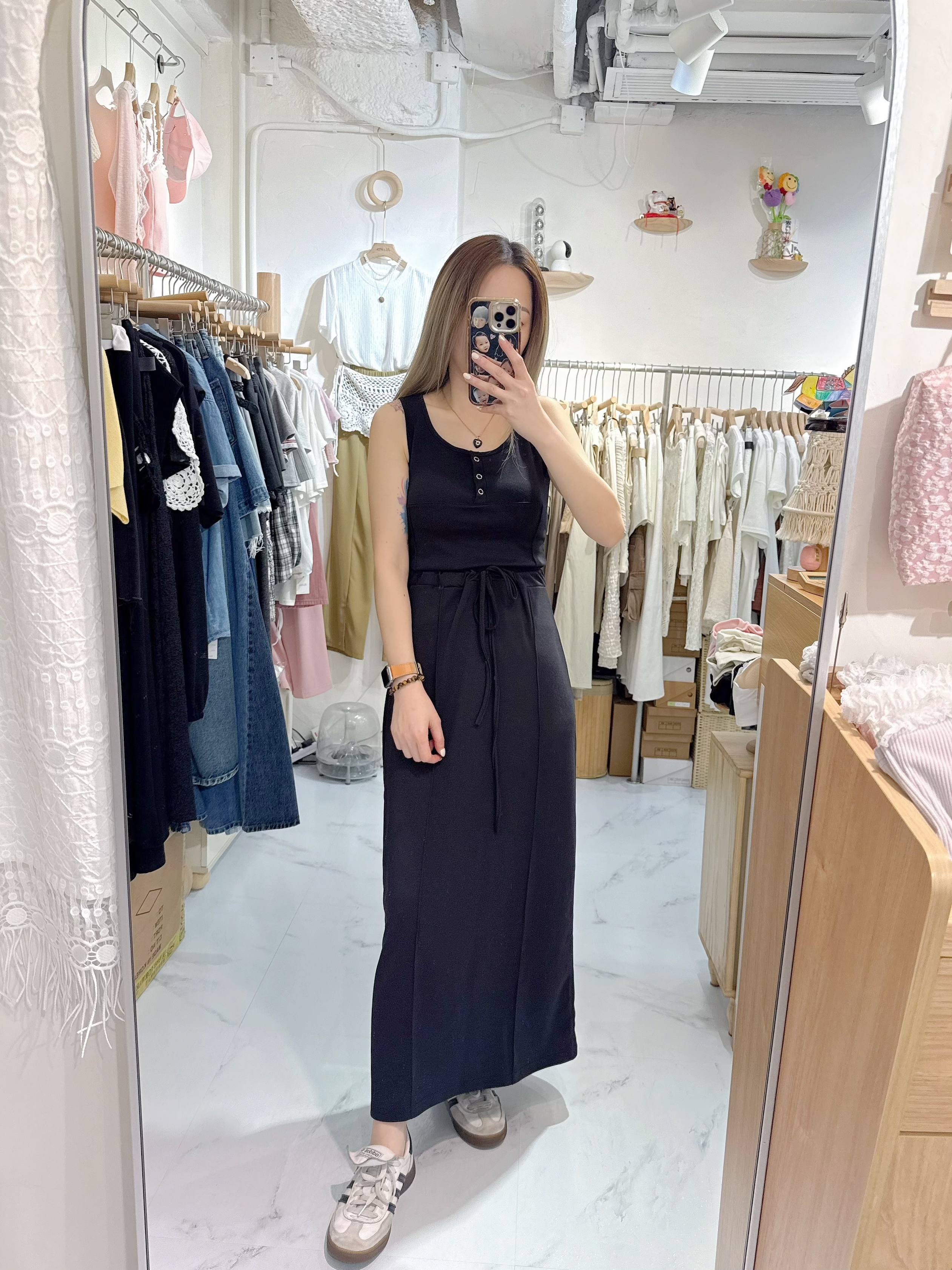 vest + skirt set