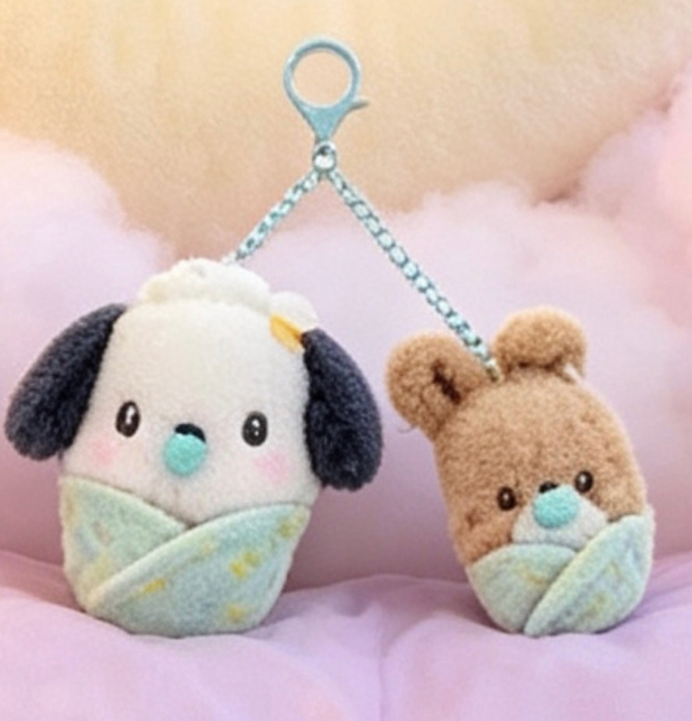 ［4月被到貨] Sanrio baby bottle 奶嘴襁褓系列