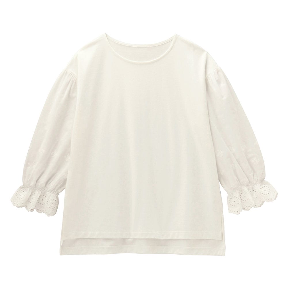 🆕【⭐訂購⭐】🇯🇵 日本直送 🌀#GITA ❣️ #親子裝❣️縷空扇形袖口 套頭衫［2款選］🌀[ELBA-0006]