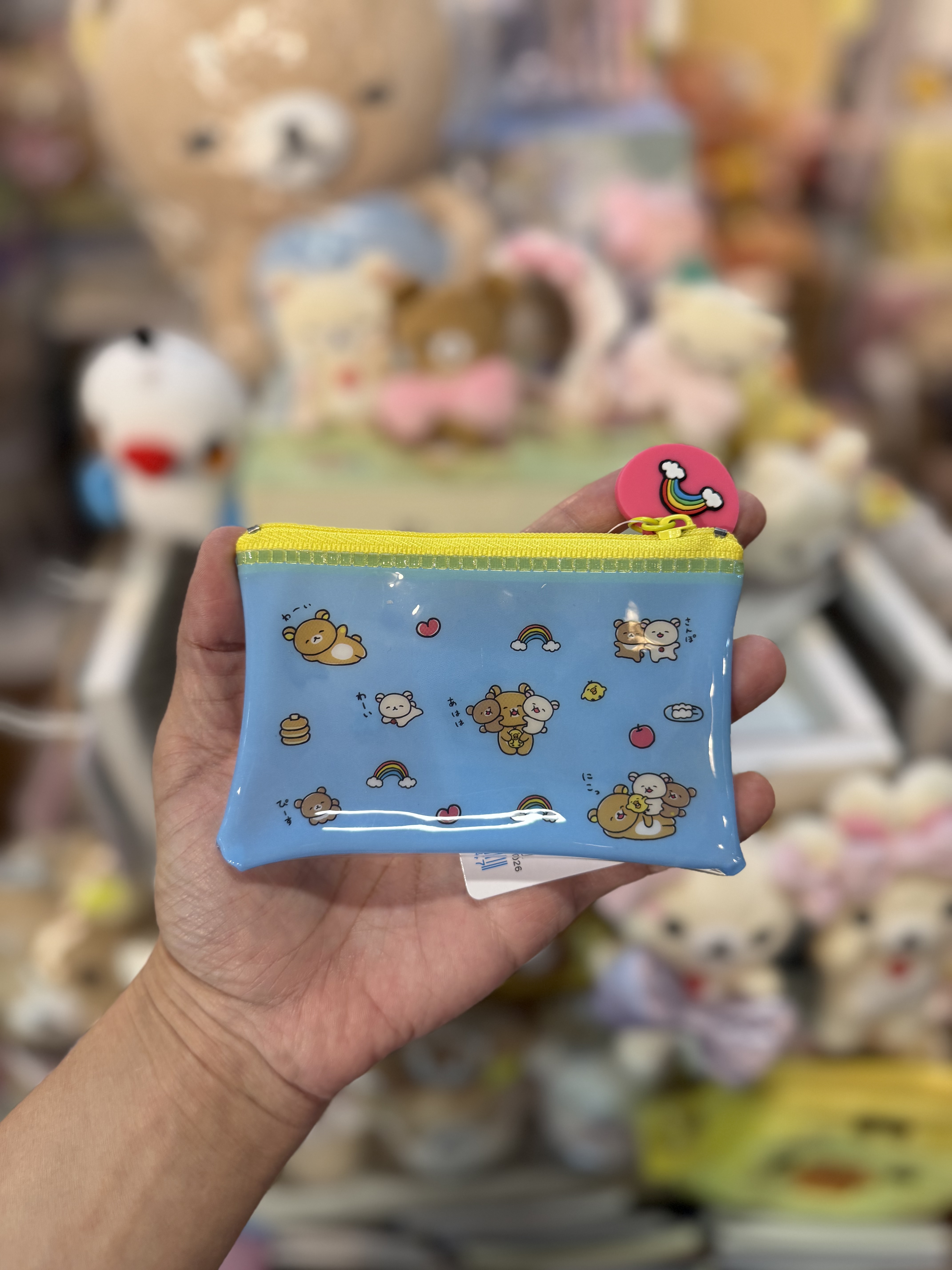 《現貨》全新 happy rilakkuma 系列小物袋