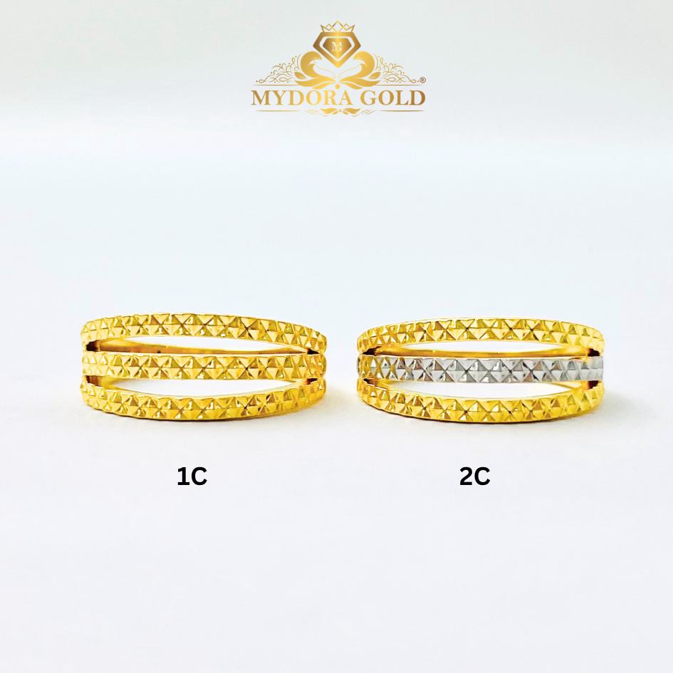 MYDORA Cincin KLCC Pahat 3 Layer (5G) l EMAS 916/22K