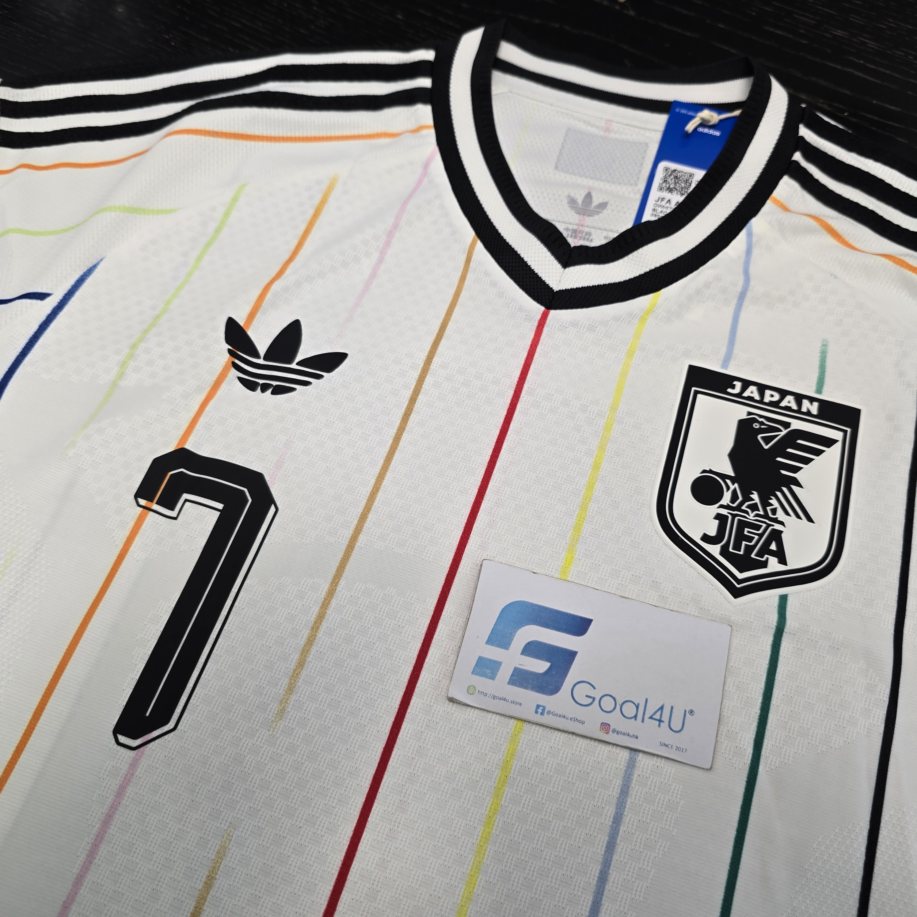 Adidas Japan 日本國家隊 2026-27 作客球員版球衣 (可加印字及臂章) KD3348